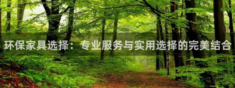 沐鸣注册平台官网：环保家具选择：专业服务与实用选择的完美结合